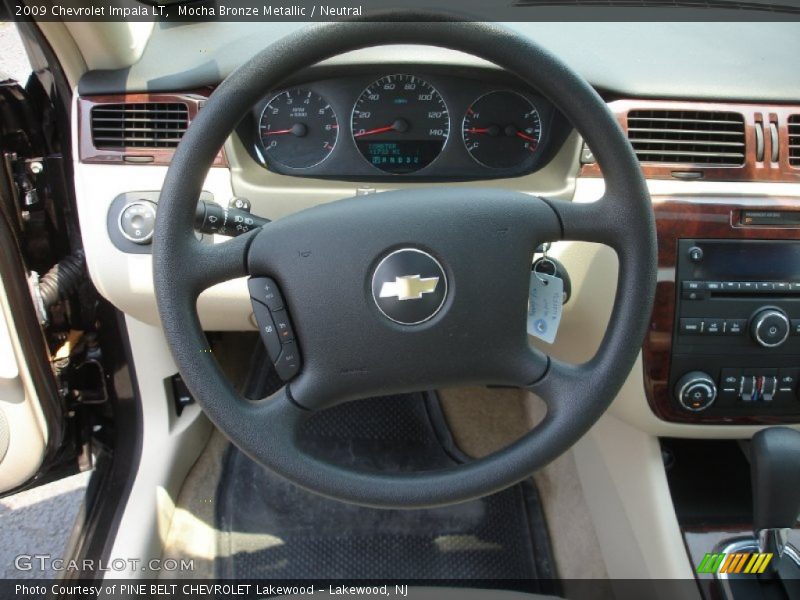 Mocha Bronze Metallic / Neutral 2009 Chevrolet Impala LT
