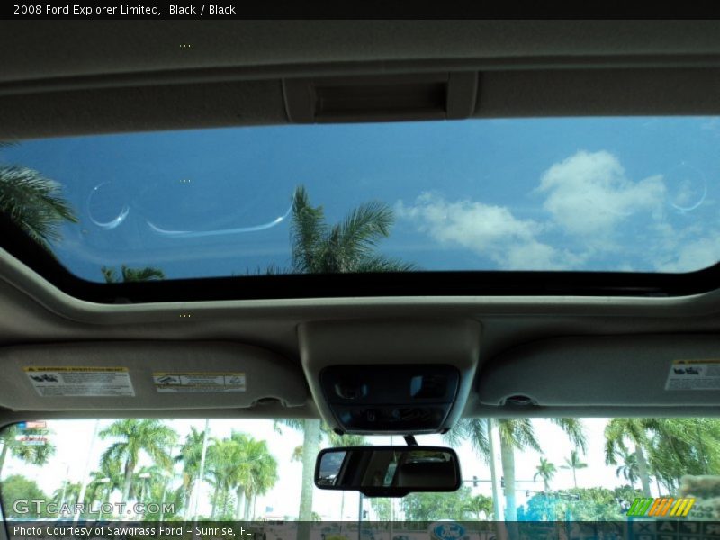 Black / Black 2008 Ford Explorer Limited