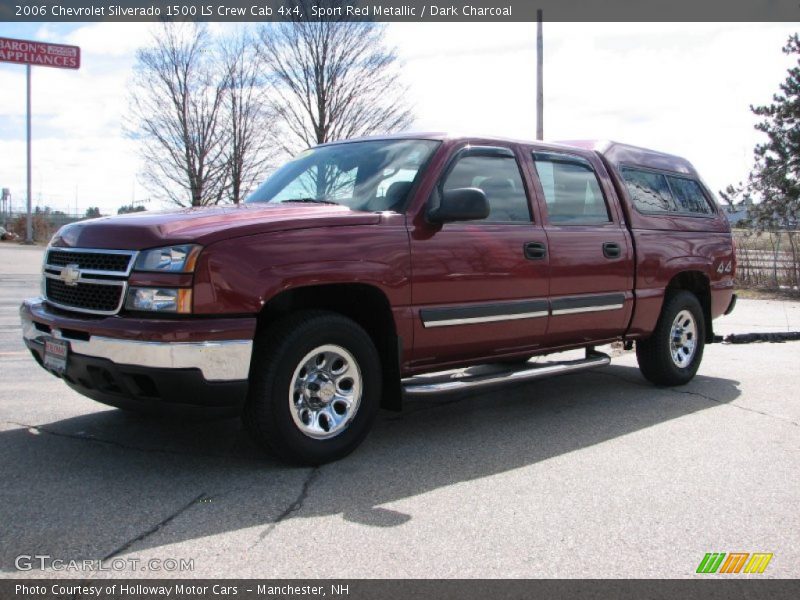 Sport Red Metallic / Dark Charcoal 2006 Chevrolet Silverado 1500 LS Crew Cab 4x4