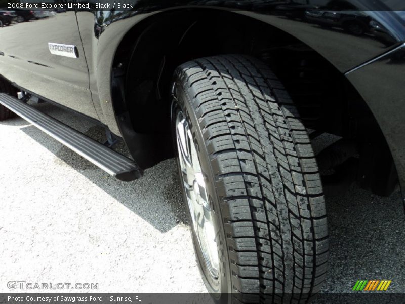 Black / Black 2008 Ford Explorer Limited
