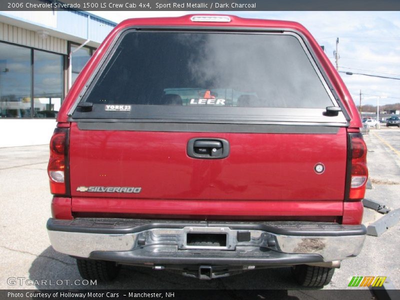 Sport Red Metallic / Dark Charcoal 2006 Chevrolet Silverado 1500 LS Crew Cab 4x4