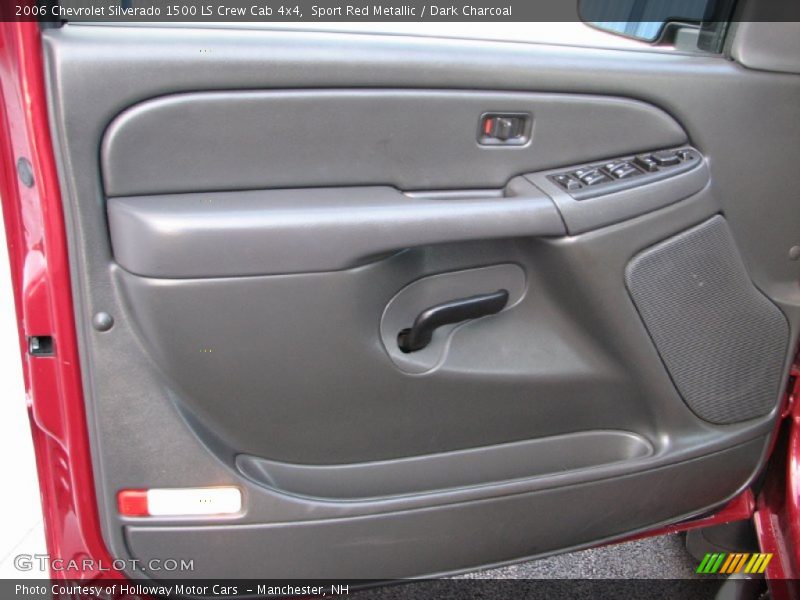 Sport Red Metallic / Dark Charcoal 2006 Chevrolet Silverado 1500 LS Crew Cab 4x4