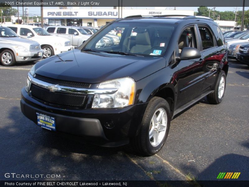 Black / Light Gray 2005 Chevrolet Equinox LT AWD