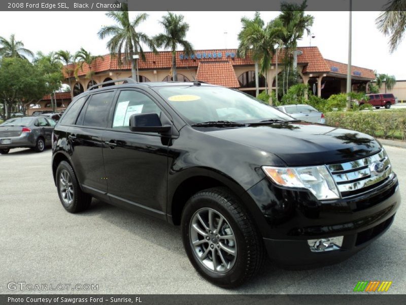 Black / Charcoal 2008 Ford Edge SEL
