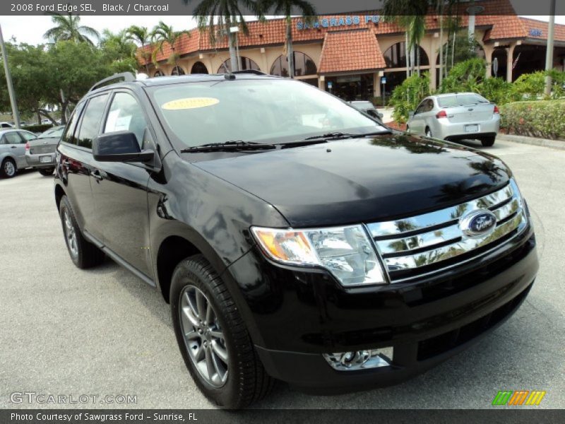 Black / Charcoal 2008 Ford Edge SEL