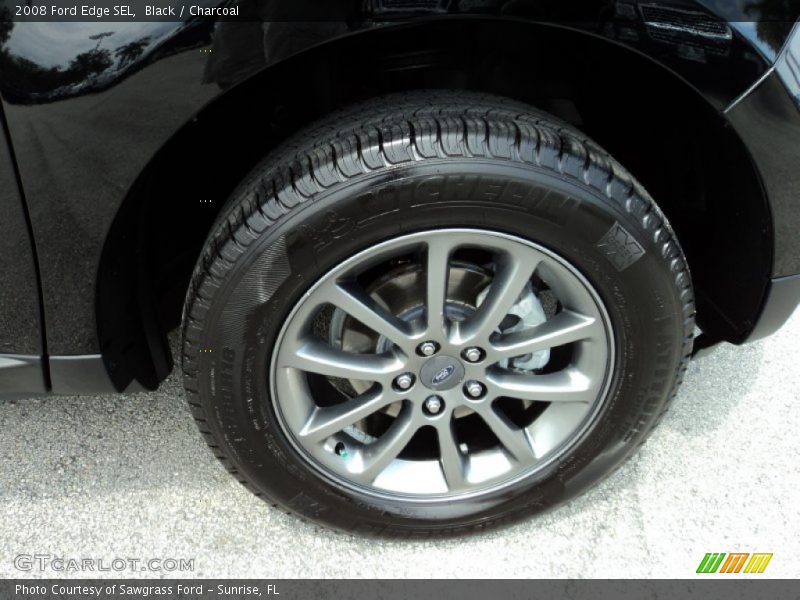 Black / Charcoal 2008 Ford Edge SEL