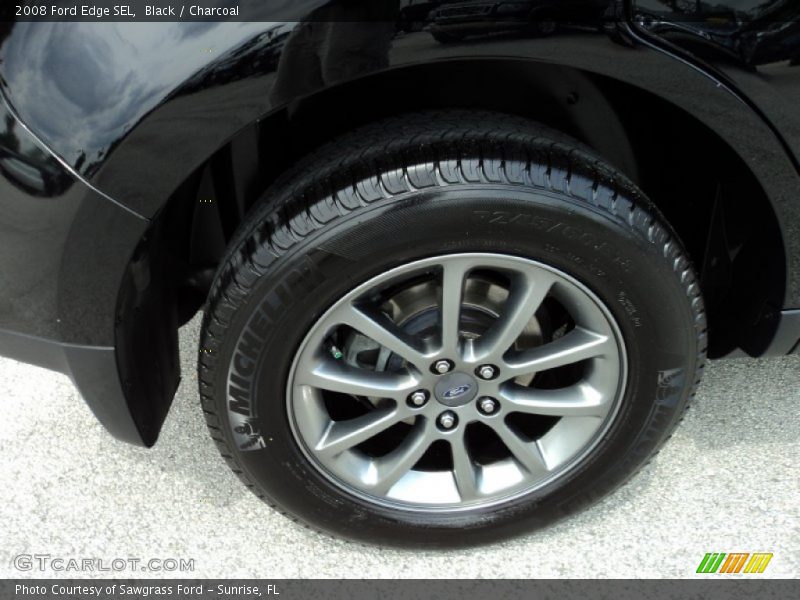 Black / Charcoal 2008 Ford Edge SEL