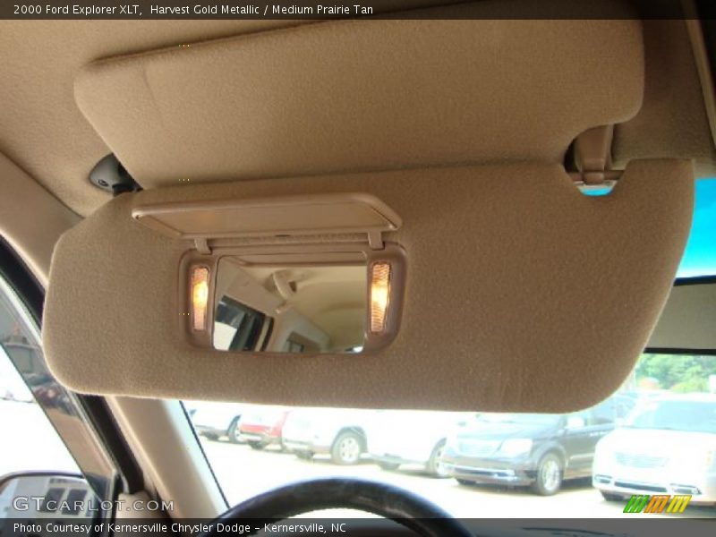Harvest Gold Metallic / Medium Prairie Tan 2000 Ford Explorer XLT