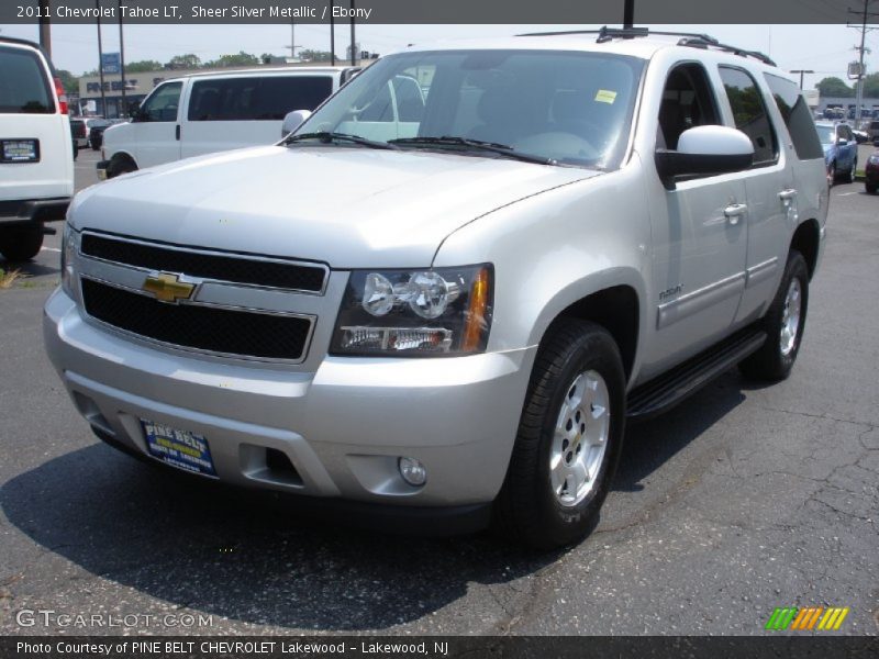 Sheer Silver Metallic / Ebony 2011 Chevrolet Tahoe LT