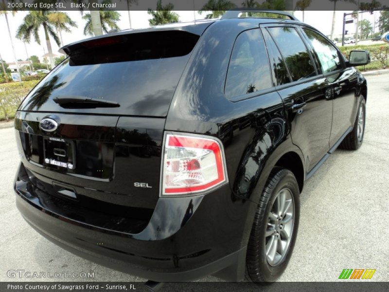 Black / Charcoal 2008 Ford Edge SEL