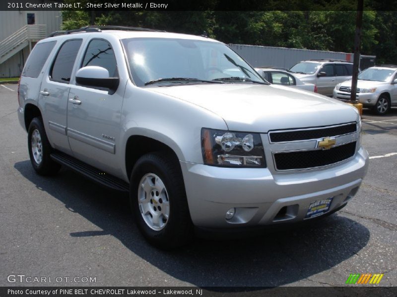 Sheer Silver Metallic / Ebony 2011 Chevrolet Tahoe LT