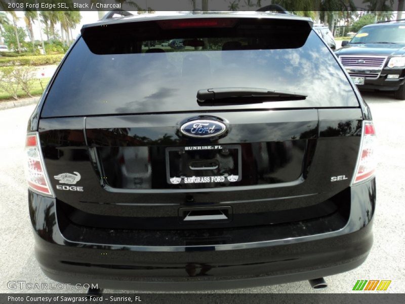 Black / Charcoal 2008 Ford Edge SEL