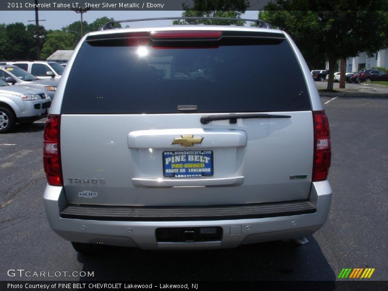Sheer Silver Metallic / Ebony 2011 Chevrolet Tahoe LT