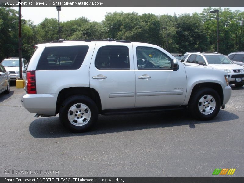 Sheer Silver Metallic / Ebony 2011 Chevrolet Tahoe LT