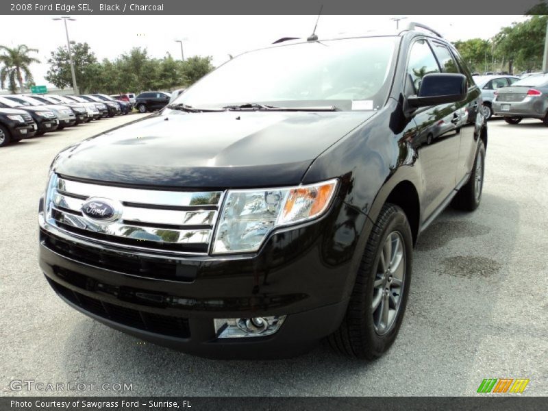 Black / Charcoal 2008 Ford Edge SEL