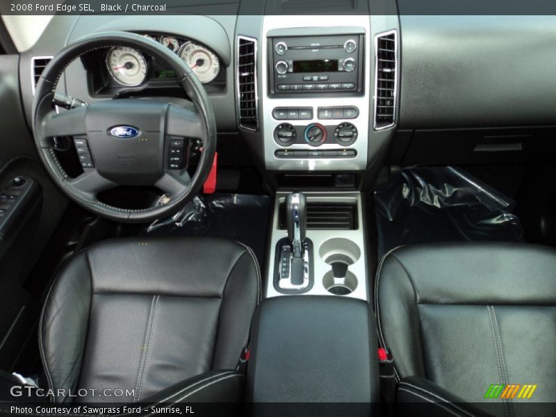 Black / Charcoal 2008 Ford Edge SEL