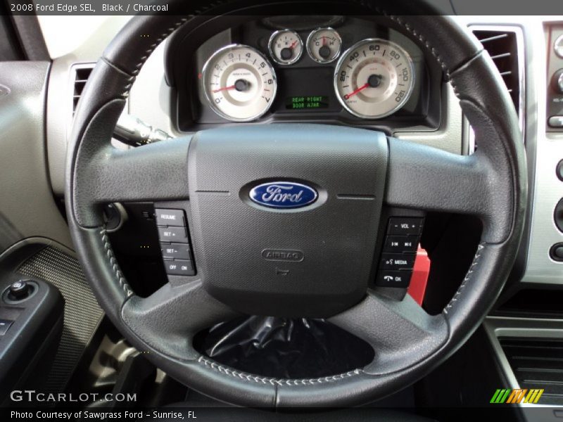 Black / Charcoal 2008 Ford Edge SEL