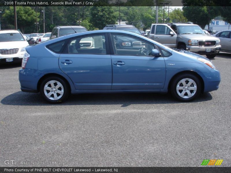 Seaside Blue Pearl / Gray 2008 Toyota Prius Hybrid