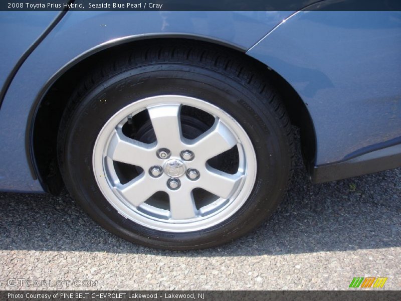 Seaside Blue Pearl / Gray 2008 Toyota Prius Hybrid