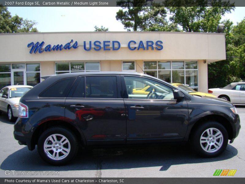 Carbon Metallic / Medium Light Stone 2007 Ford Edge SE