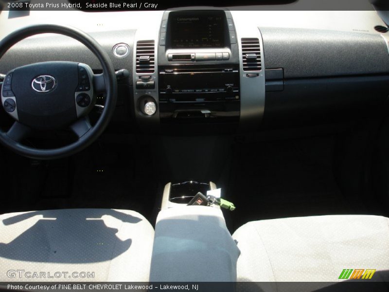 Seaside Blue Pearl / Gray 2008 Toyota Prius Hybrid