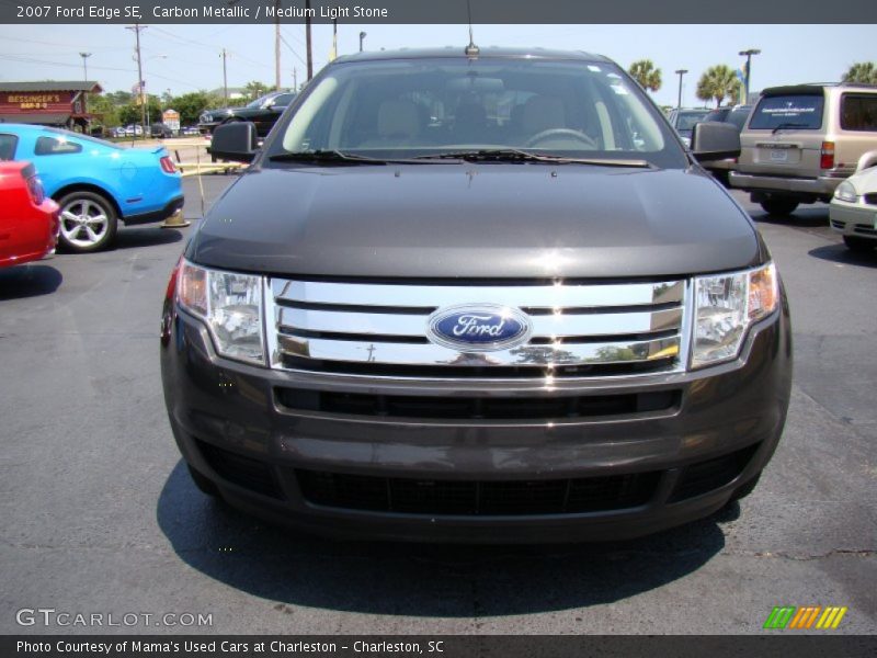 Carbon Metallic / Medium Light Stone 2007 Ford Edge SE