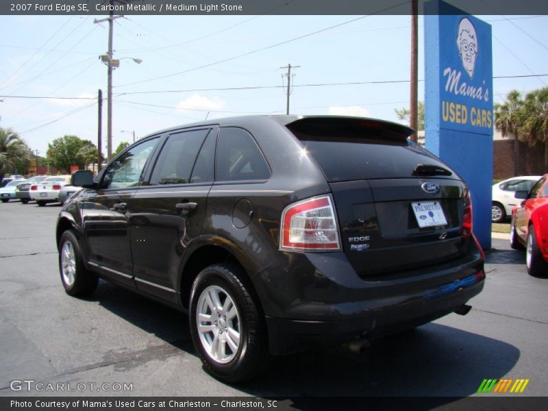 Carbon Metallic / Medium Light Stone 2007 Ford Edge SE
