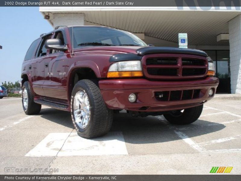 Dark Garnet Red Pearl / Dark Slate Gray 2002 Dodge Durango R/T 4x4