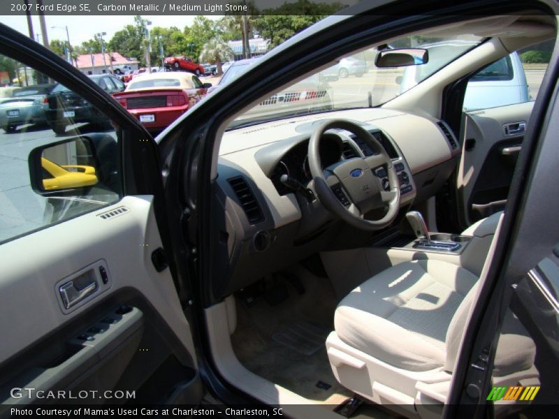 Carbon Metallic / Medium Light Stone 2007 Ford Edge SE