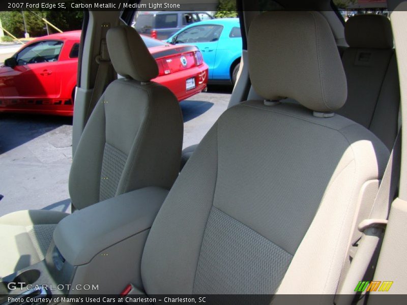 Carbon Metallic / Medium Light Stone 2007 Ford Edge SE