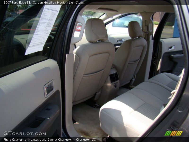 Carbon Metallic / Medium Light Stone 2007 Ford Edge SE
