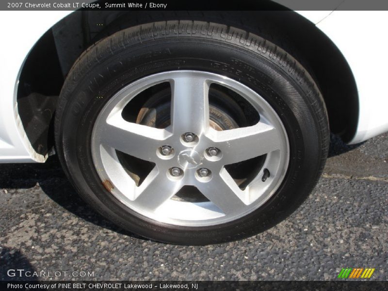 Summit White / Ebony 2007 Chevrolet Cobalt LT Coupe