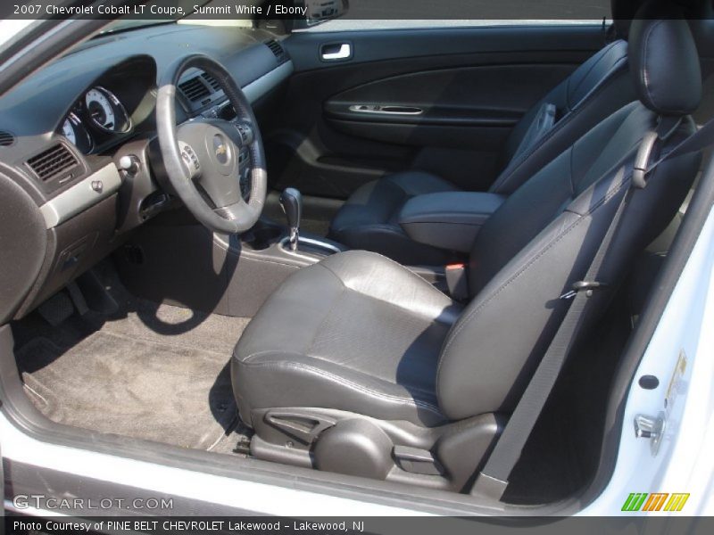 Summit White / Ebony 2007 Chevrolet Cobalt LT Coupe
