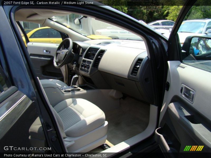 Carbon Metallic / Medium Light Stone 2007 Ford Edge SE