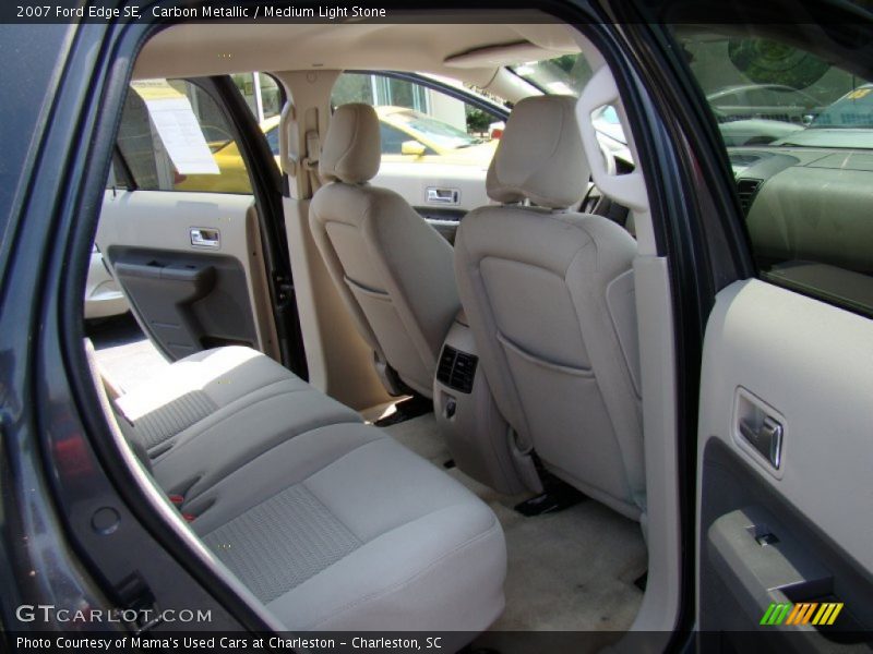 Carbon Metallic / Medium Light Stone 2007 Ford Edge SE