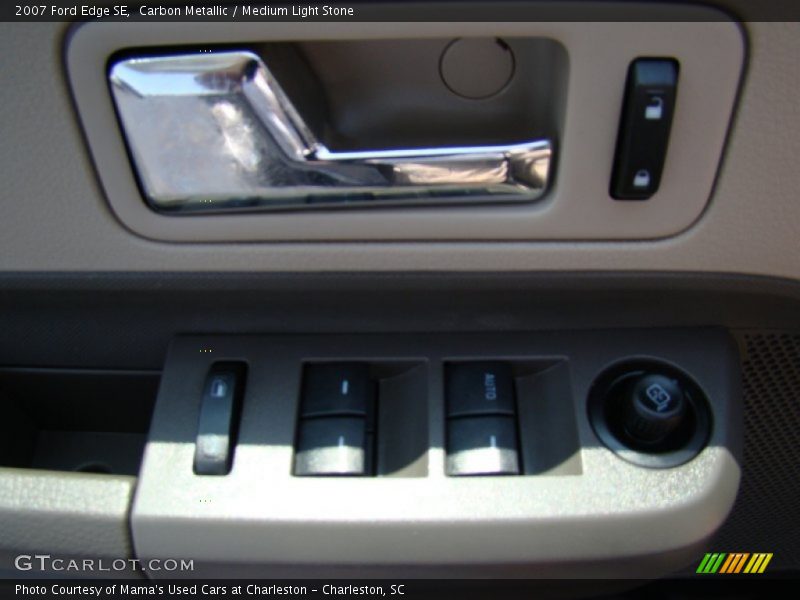 Carbon Metallic / Medium Light Stone 2007 Ford Edge SE