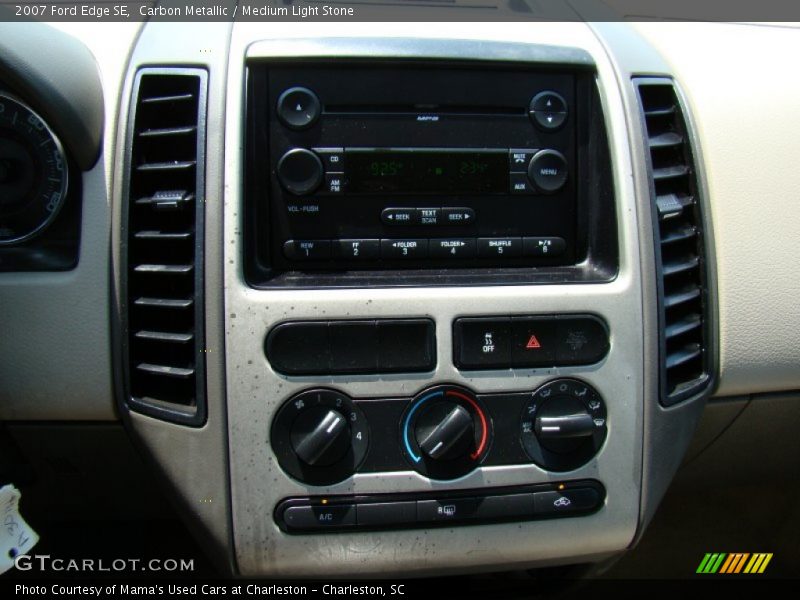 Carbon Metallic / Medium Light Stone 2007 Ford Edge SE
