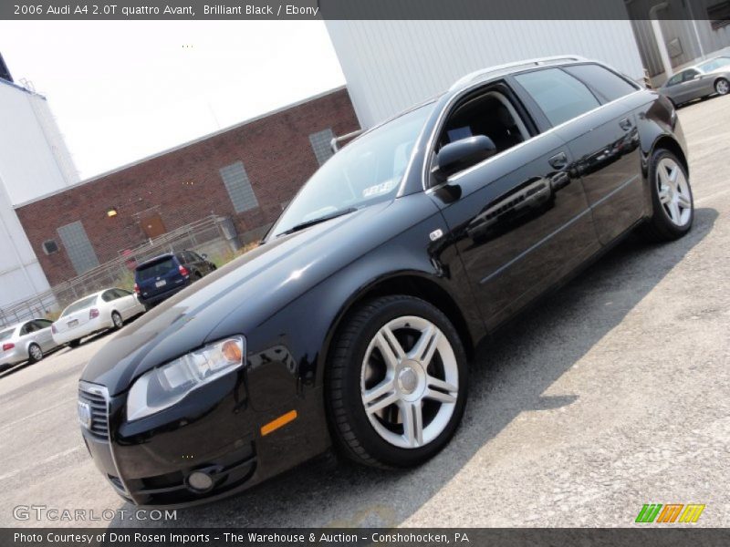Brilliant Black / Ebony 2006 Audi A4 2.0T quattro Avant
