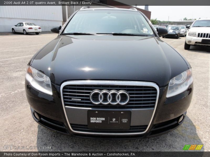 Brilliant Black / Ebony 2006 Audi A4 2.0T quattro Avant
