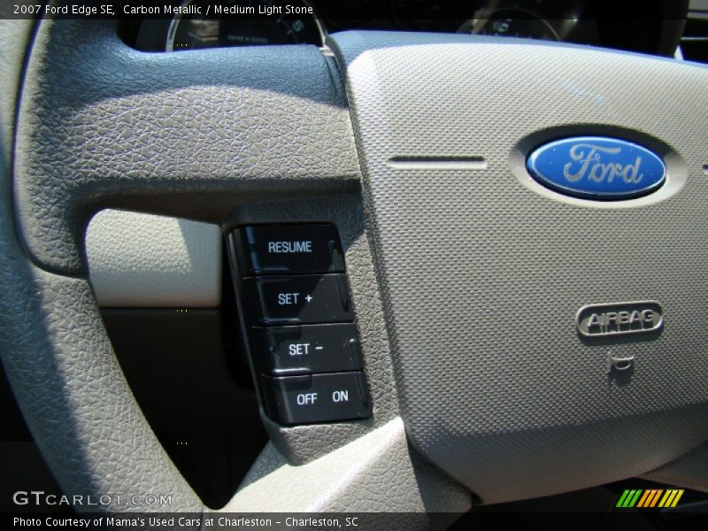 Carbon Metallic / Medium Light Stone 2007 Ford Edge SE