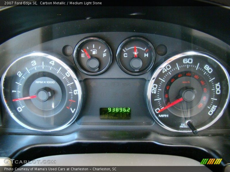 Carbon Metallic / Medium Light Stone 2007 Ford Edge SE