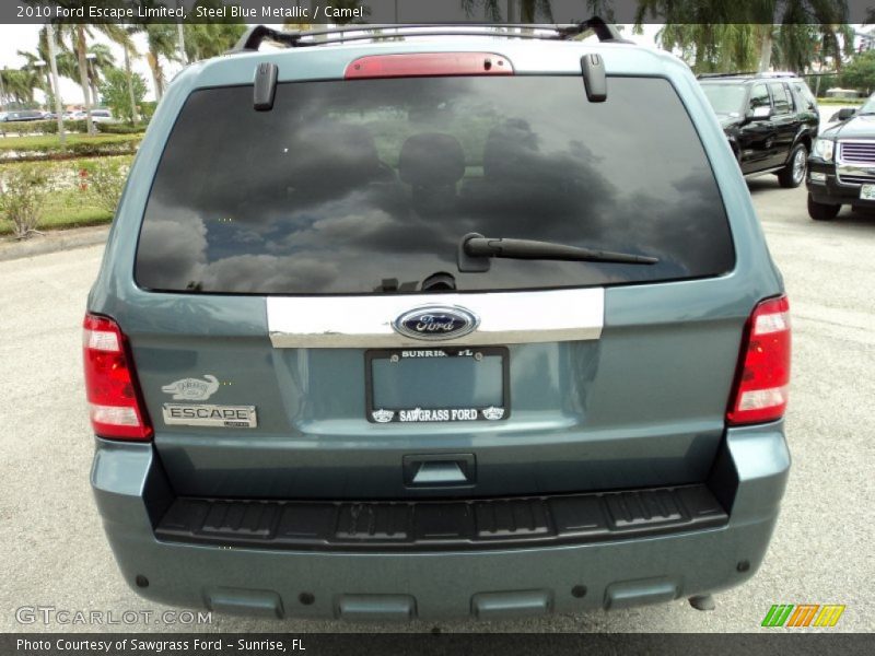 Steel Blue Metallic / Camel 2010 Ford Escape Limited