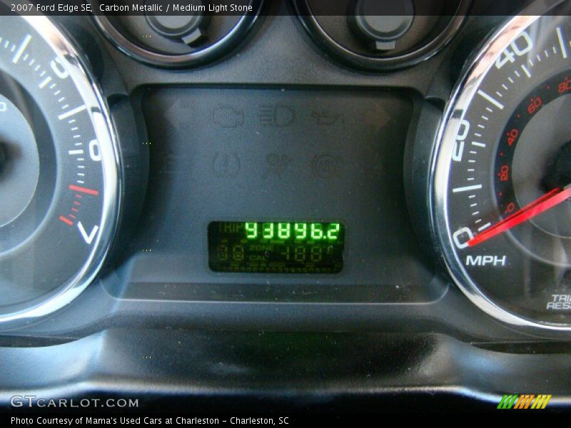 Carbon Metallic / Medium Light Stone 2007 Ford Edge SE