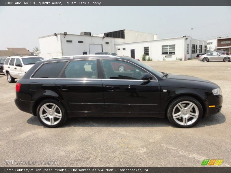 Brilliant Black / Ebony 2006 Audi A4 2.0T quattro Avant