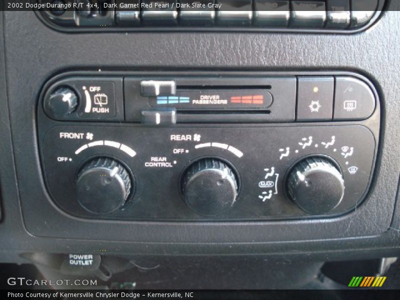 Controls of 2002 Durango R/T 4x4