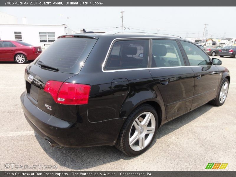 Brilliant Black / Ebony 2006 Audi A4 2.0T quattro Avant