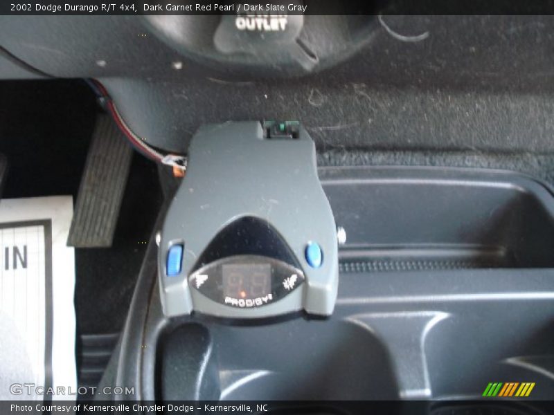 Dark Garnet Red Pearl / Dark Slate Gray 2002 Dodge Durango R/T 4x4