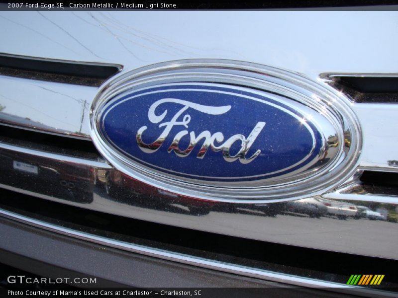 Carbon Metallic / Medium Light Stone 2007 Ford Edge SE