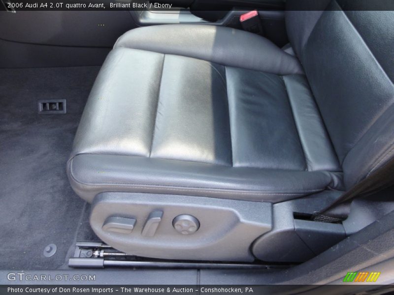 Brilliant Black / Ebony 2006 Audi A4 2.0T quattro Avant