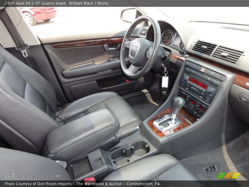 Brilliant Black / Ebony 2006 Audi A4 2.0T quattro Avant